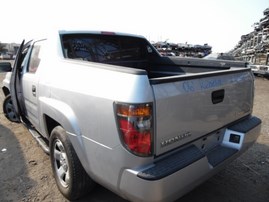 2006 HONDA RIDGELINE RT SILVER CREW CAB 3.5L AT 4WD A17671